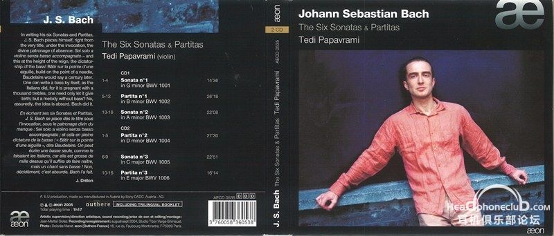 Bach - Sonatas & Partitas - Tedi Papavrami (2CDs) 2.jpg