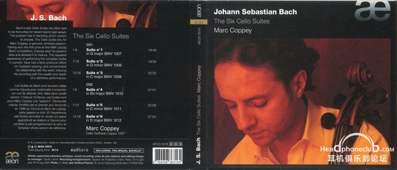 Bach - 6 Cello Suites - Coppey (2CDs)-2.jpg