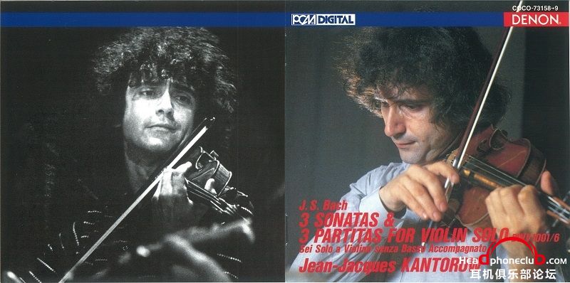 Bach - Sonatas &amp; Partitas - Kantorow (2CDs) [Denon COCO 73158].jpg