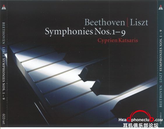 Beethoven - 9 Sym (arr. by Liszt) - Katsaris (6CDs) [Teldec 2564 60865-2].jpg