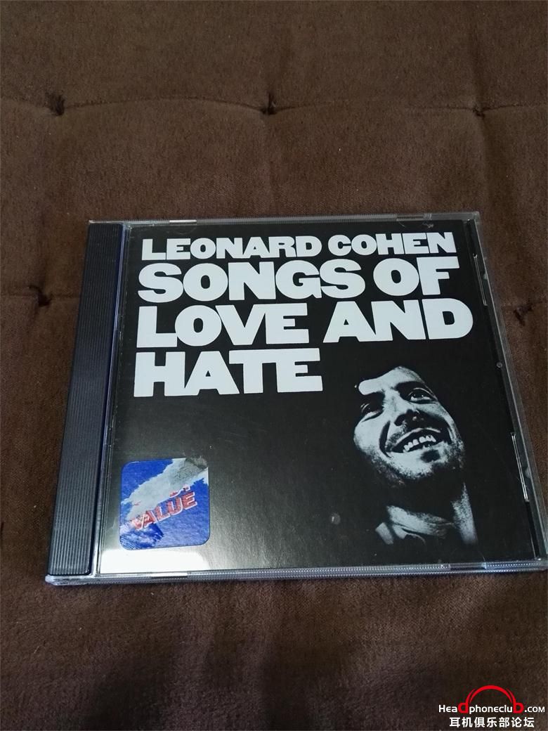 617 COLUMBIA LEONARD COHEN-SONGS OF LOVE AND HATE װ1.jpg