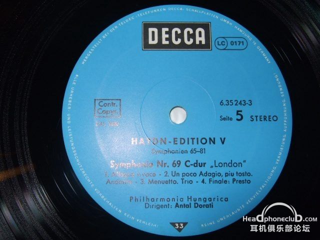 118. °DECCA D65-81̖