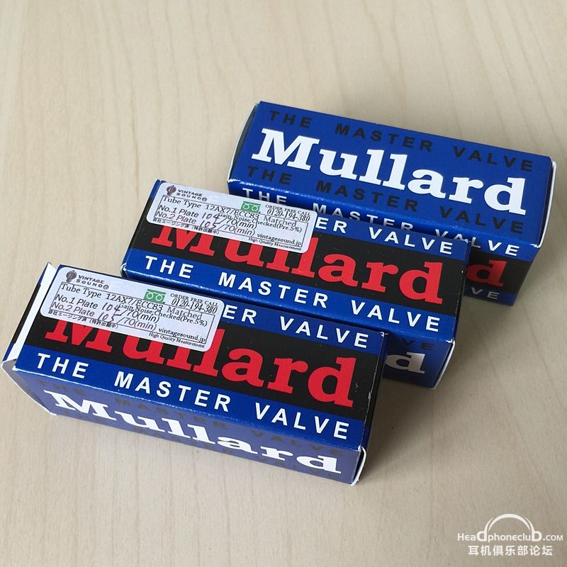 Mullard¹ 12AX7֧