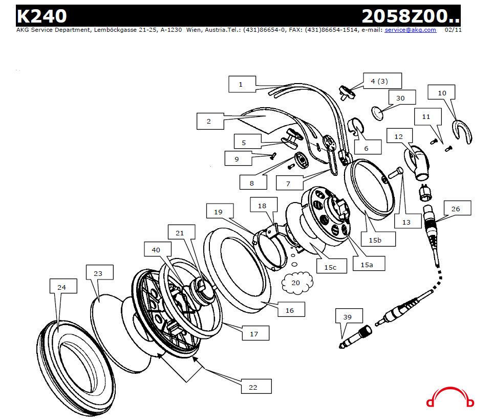 07. K240 Exploded View