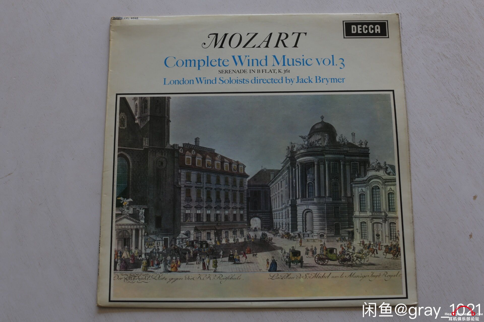 Decca SXL 6049 ŵڽƬĪعȫ3׶عֶJack Brymer֣3ǡ ...
