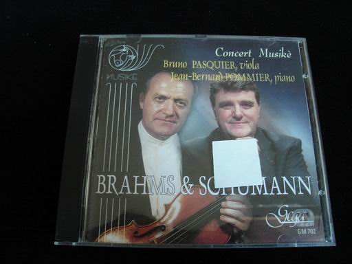 ķ˹/Brahms,Schumann:viola&piano